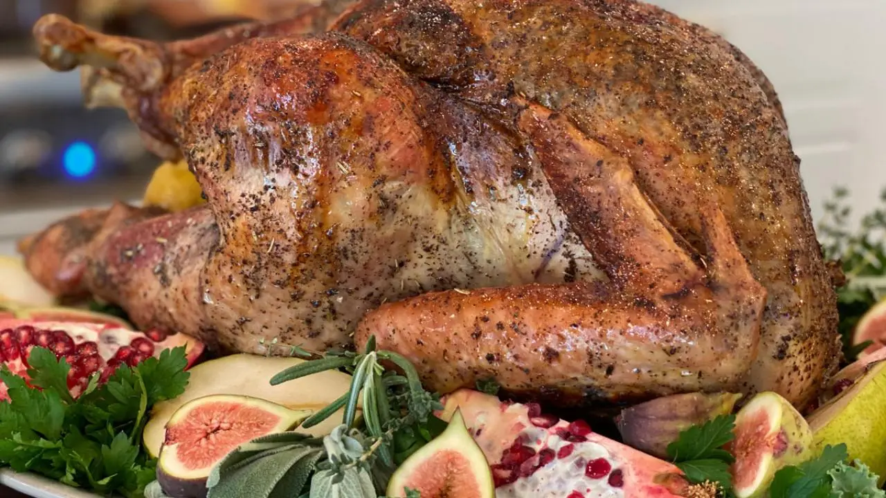 Sumac Dry-Brined Roast Turkey