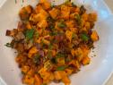 Jeff Mauro makes German Style Sweet Potato Salad, as seen on Food Network's The Kitchen