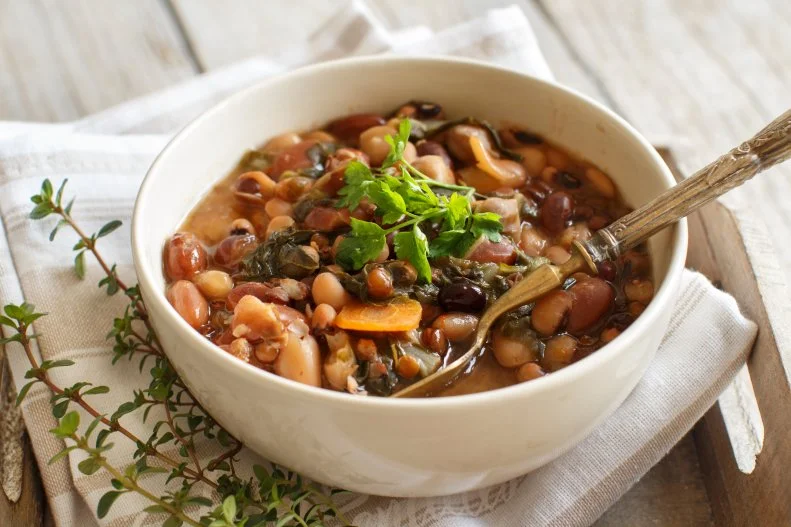 It’s important to eat plenty of fiber when you have high blood pressure. The DASH eating plan promotes high fiber foods including beans. If you choose to buy canned beans, look for no-added salt or low sodium options. Research shows that rinsing canned beans can help reduce the sodium by up to 40-percent.