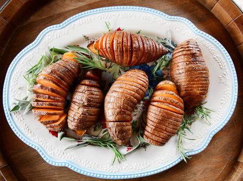Hasselback Sweet Potatoes