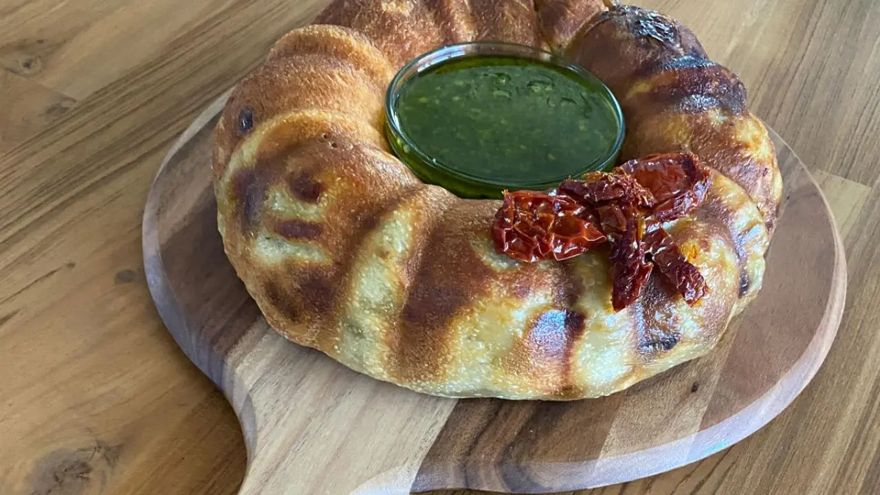 Stromboli Bread Wreath