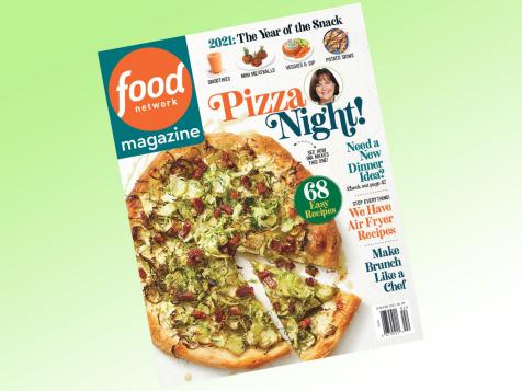 Food Network Magazine: January/February 2021 Recipe Index