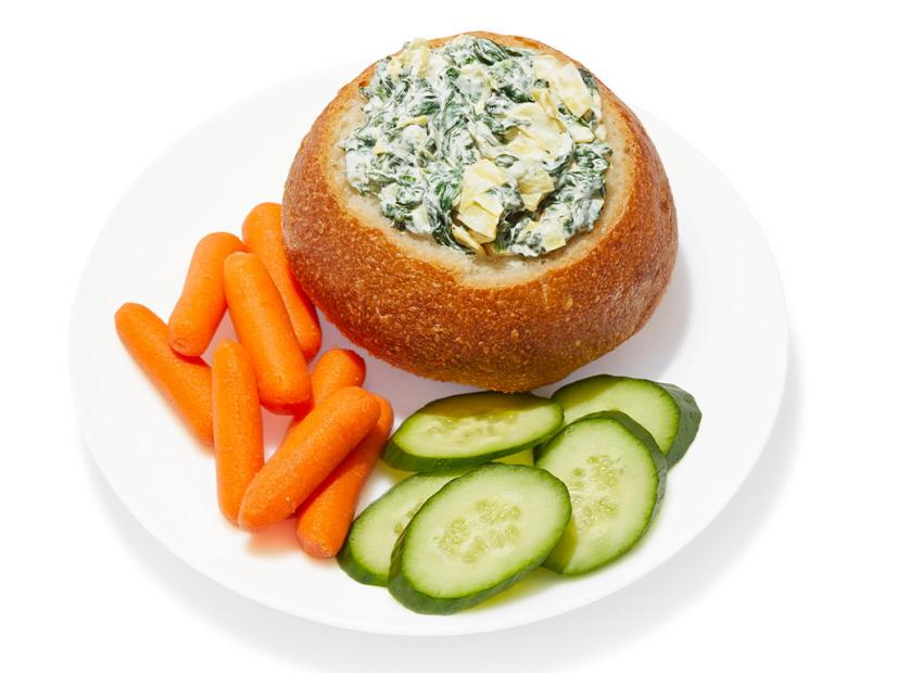 Mini Bread Bowl Dips Recipe Food Network Kitchen Food Network
