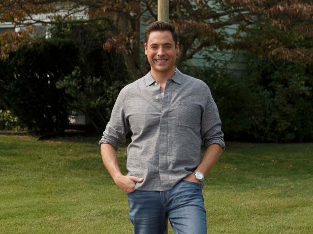 Host Jeff Mauro poses, as seen on Kitchen Crash, Season 1.