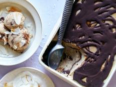Chocolate, Coconut and Almond Chickpea Ice Cream