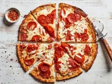 Food Network Kitchen's Juicer Cauliflower Crust Pizza