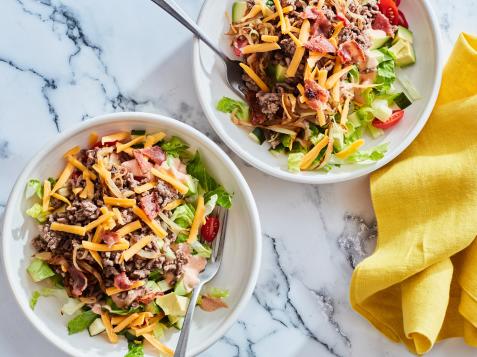 Keto Bacon Cheeseburger Bowls