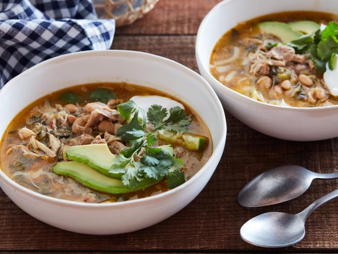 Pressure Cooker White Bean Chicken Chili Recipe Food Network Kitchen