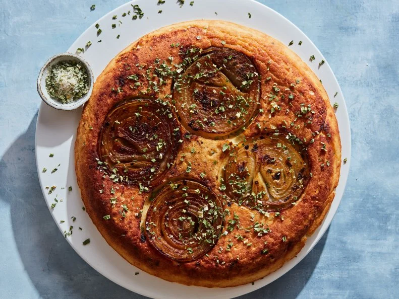 Food Network Kitchen's Upside-Down Sour Cream and Onion Potato Bread.