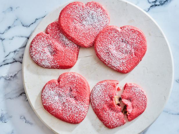 Food Network Kitchen's Valentine’s Day Gooey Broken Heart Cookies