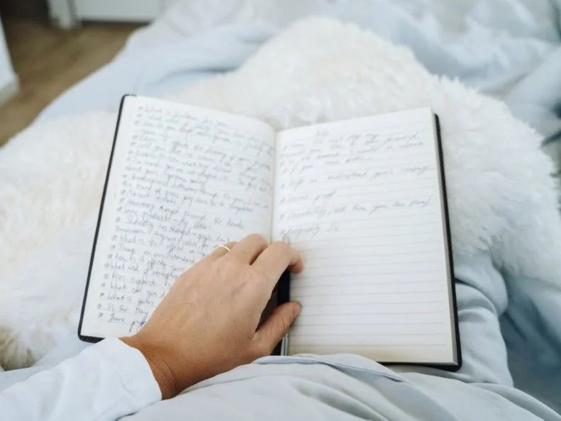 “Feeling overwhelmed during this stressful time will keep me up most nights” confesses 
<a target="_blank" href="http://kathysiegel.com/">Kathy Siegel, MS, RDN, CDN author of The 30-Minute Clean Eating Cookbook</a>. “To help clear my head and allow for me to drift off and stay asleep, I keep a notepad and pen on my nightstand to jot down any random thoughts in my head. I’ll note all from an item to get from the supermarket to a work email to follow up with. In order to rest soundly, it needs to be off your mind.”