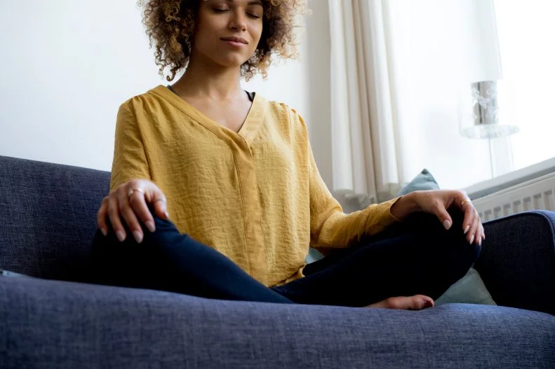 <a target="_blank" href="https://julielichtman.com/">Julie Lichtman RD, LDN</a> finds several ways to unwind. “My healthy nighttime routine includes meditation (I use the Headspace app), sleepy time tea, a couple pieces of chocolate and some feel good TV.”