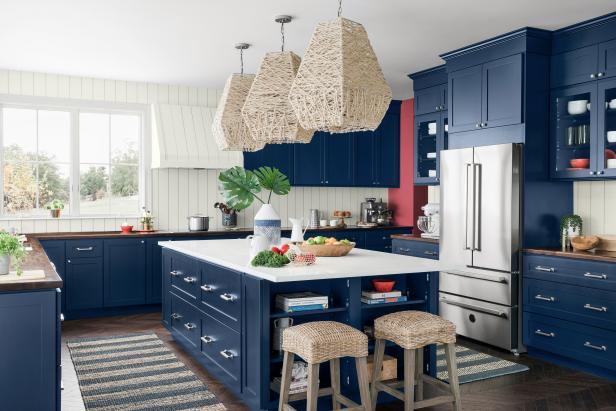 6 dreamy blue kitchens for this spring - Daily Dream Decor