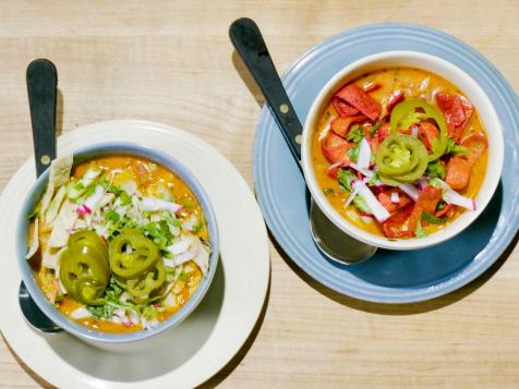 Queso Con Carne Soup