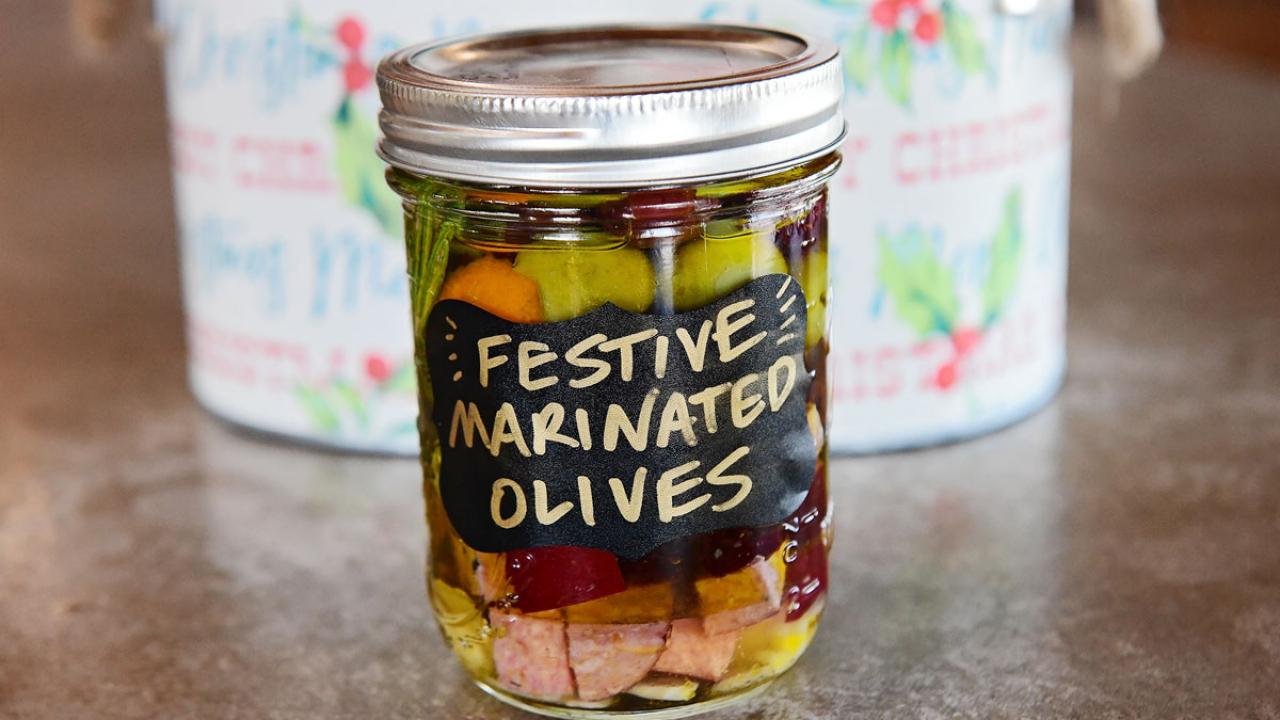 Festive Marinated Olives