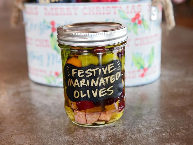 Festive Marinated Olives image