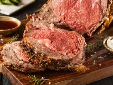 Homemade Grass Fed Prime Rib Roast with Herbs and Spices