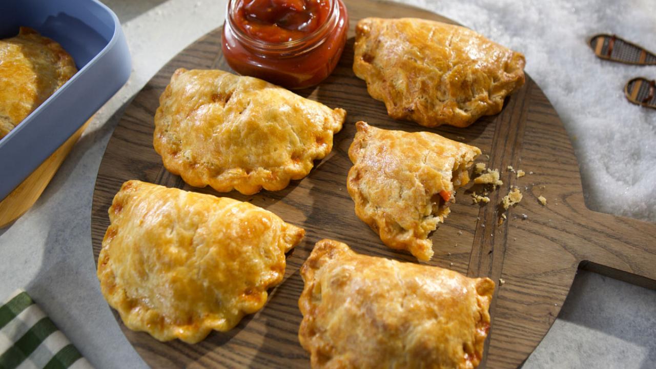 Beef and Rutabaga Hand Pies