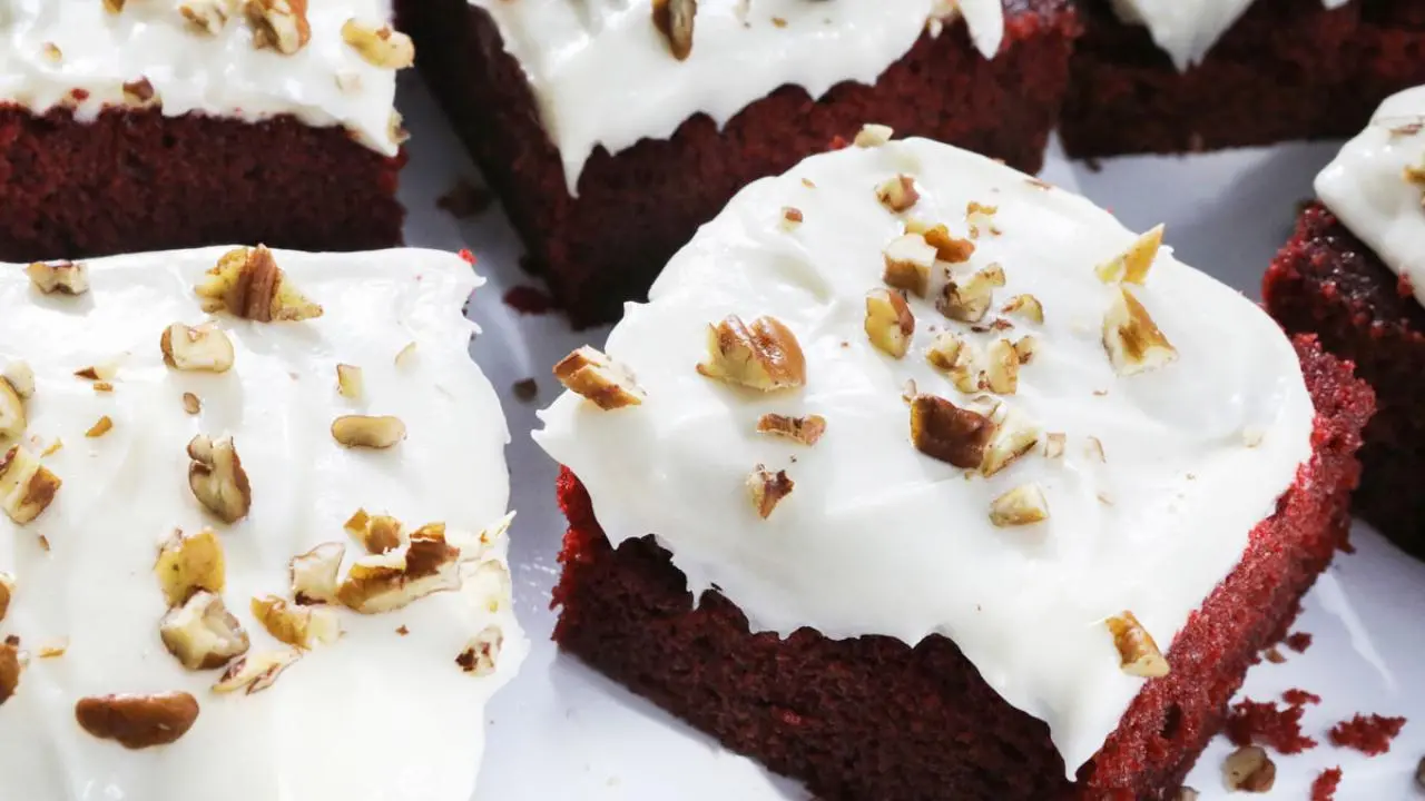 Red Velvet Sheet Cake