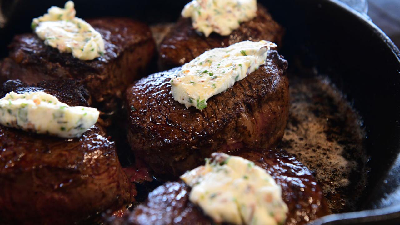 Filet with Garlic Butter