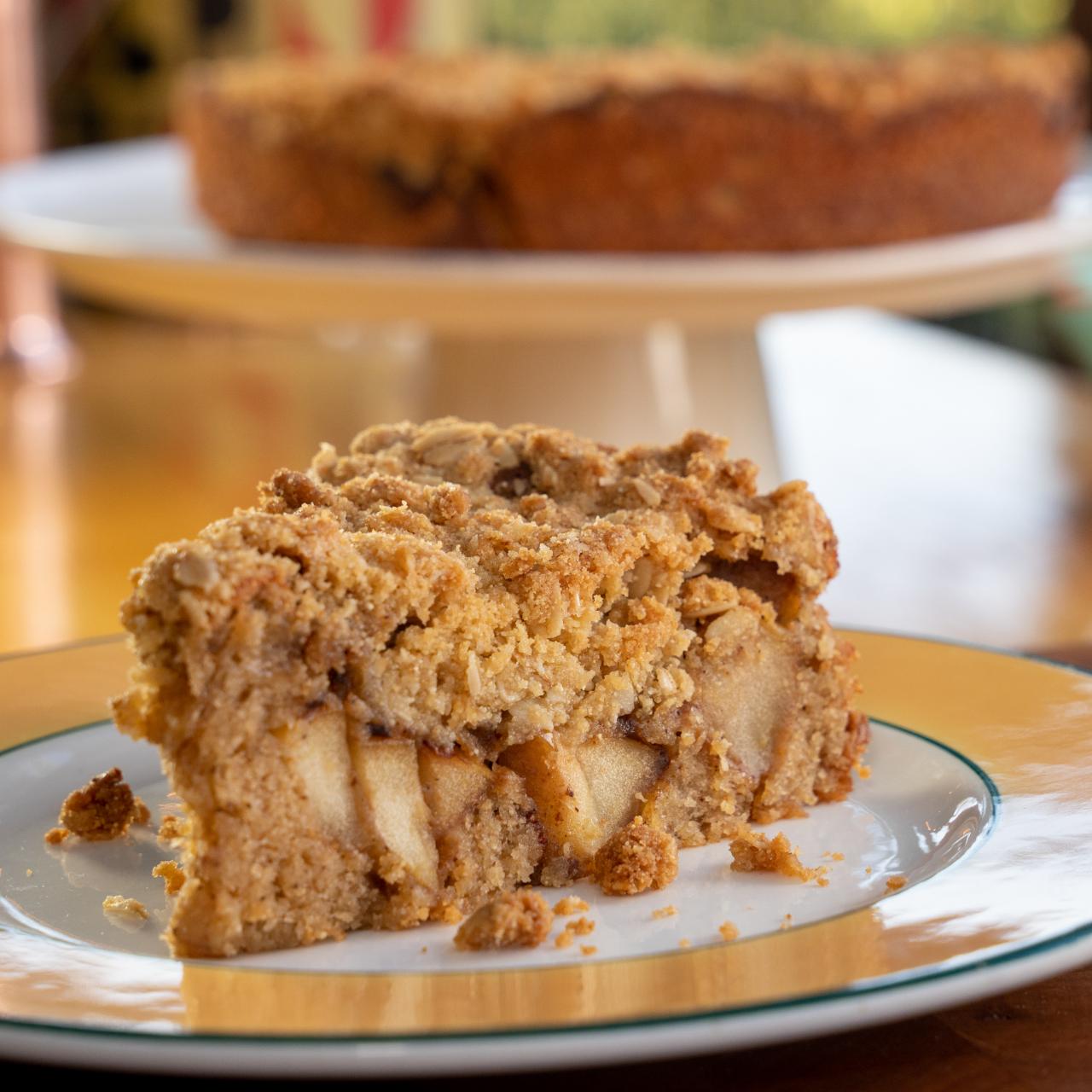 Toffee Apple Crumble Layer Cake Recipe | Baking Mad