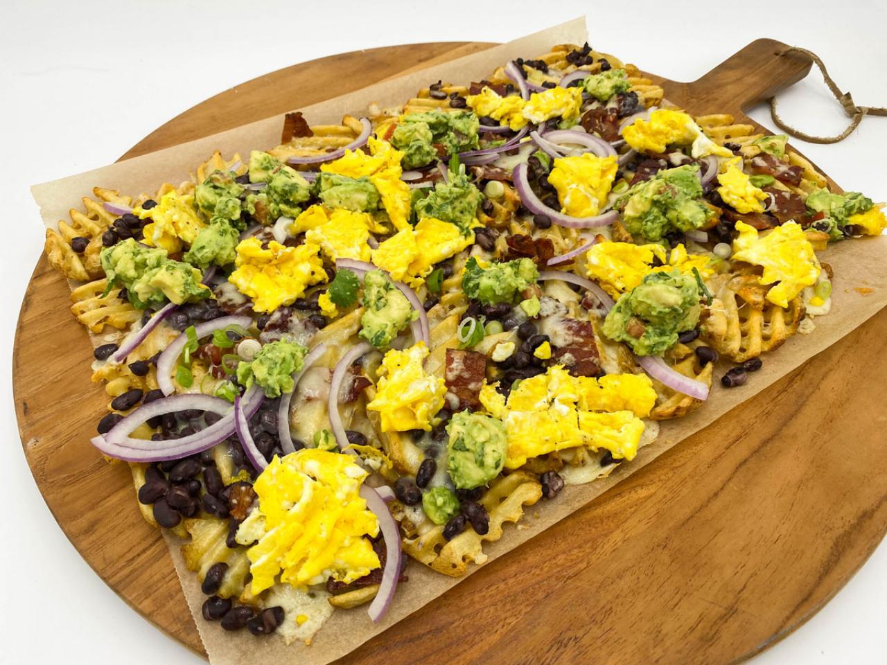 Breakfast for Dinner Nachos