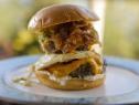 Gerry Garvin's Ultimate Neighborhood Burger, as seen on Guy's Ranch Kitchen Season 4.