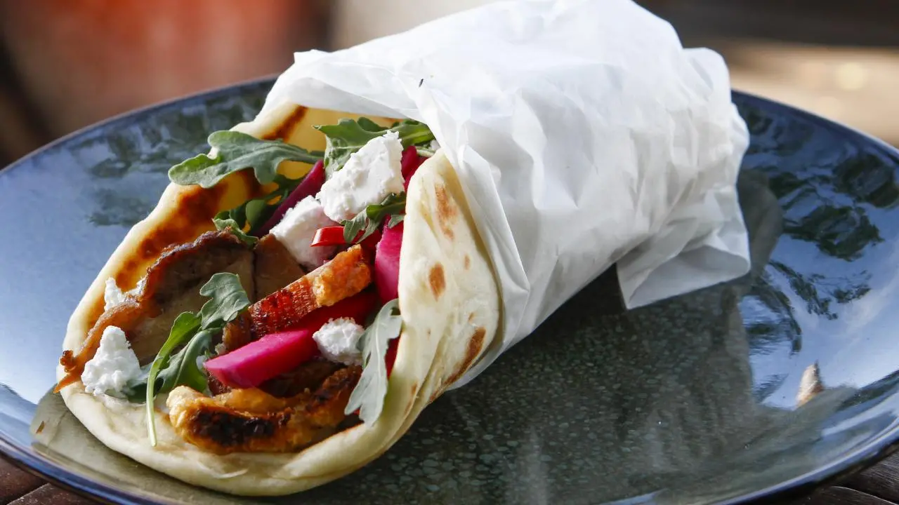 Pork Belly Gyros