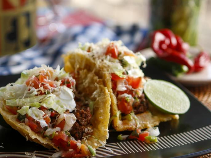 Puffy Tacos Recipe Aaron May Food Network