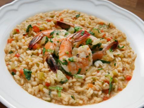 Shrimp-and-Grits-Inspired Risotto