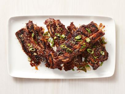 Grilled Beef Galbi (Korean-Style Marinated Short Ribs) Recipe