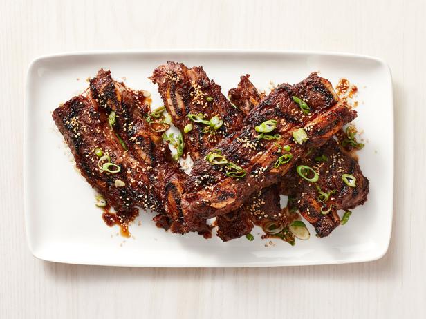 Korean BBQ Short Ribs Recipe | Jet Tila | Food Network