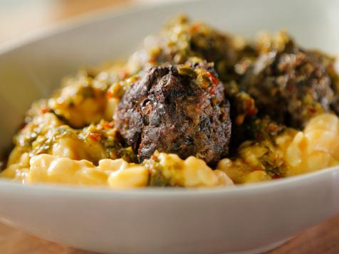 Mighty Mac and Bison Meatballs