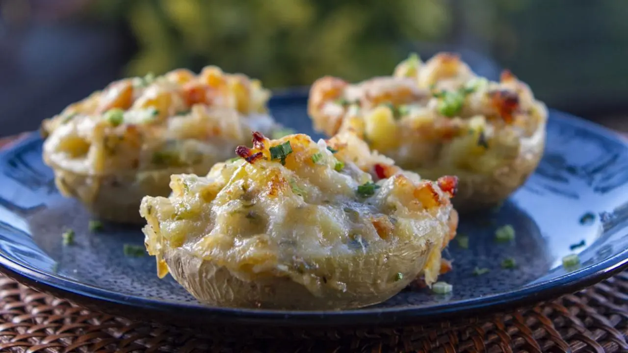Lobster-Stuffed Potatoes