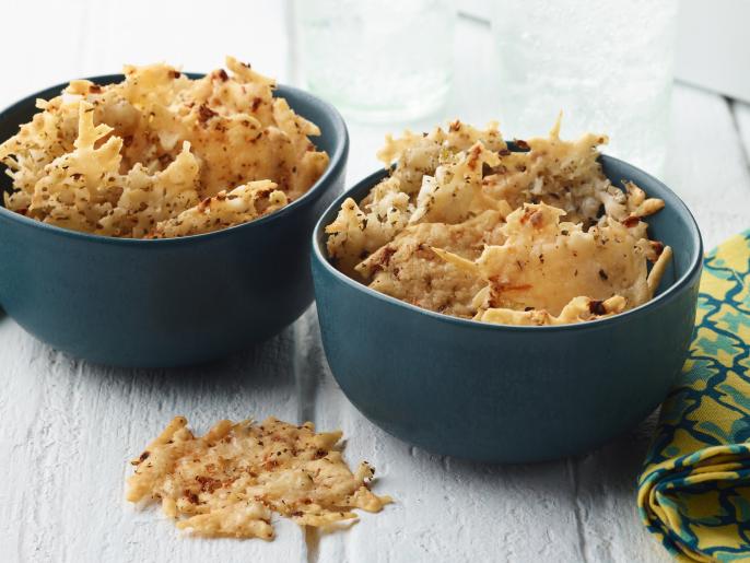 Garlic and Herb Cauliflower Chips Recipe Food Network Kitchen Food