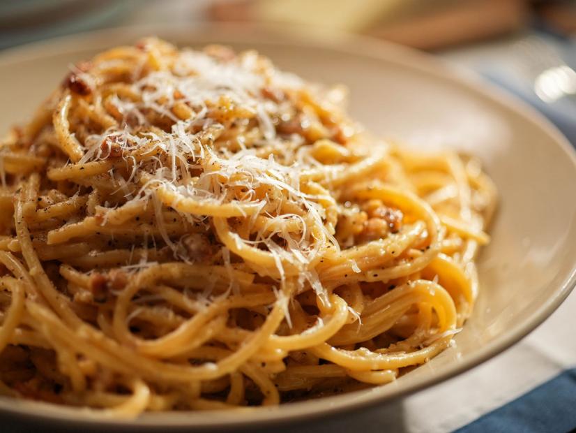 Bucatini Carbonara Recipe Geoffrey Zakarian Food Network