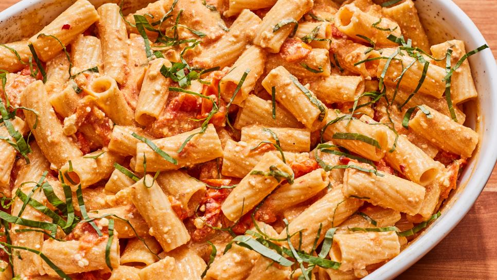 Completed Food Network Kitchen's Baked Feta Pasta