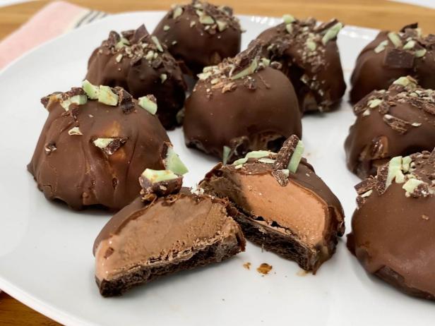 Mint Chocolate Bonbons Recipe, Katie Lee Biegel