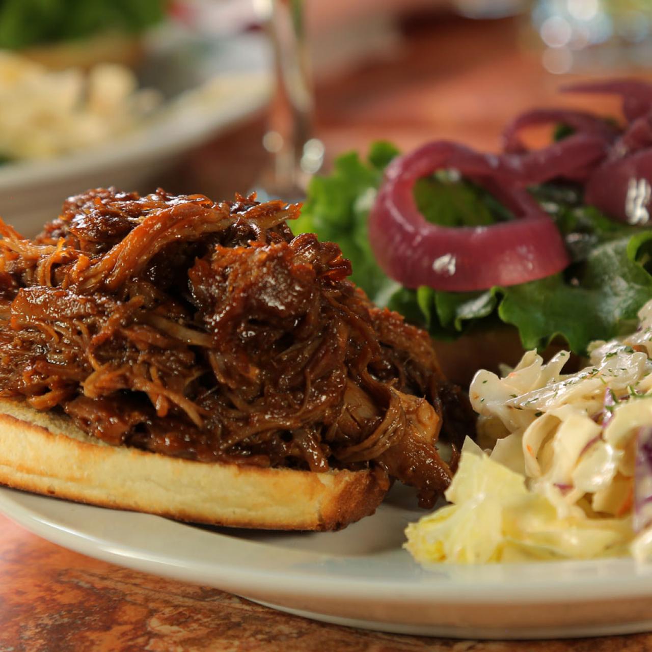 Slow Cooker BBQ Pulled Pork - Host The Toast