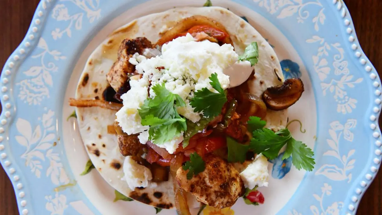 Chicken and Veggie Sheet Pan Fajitas