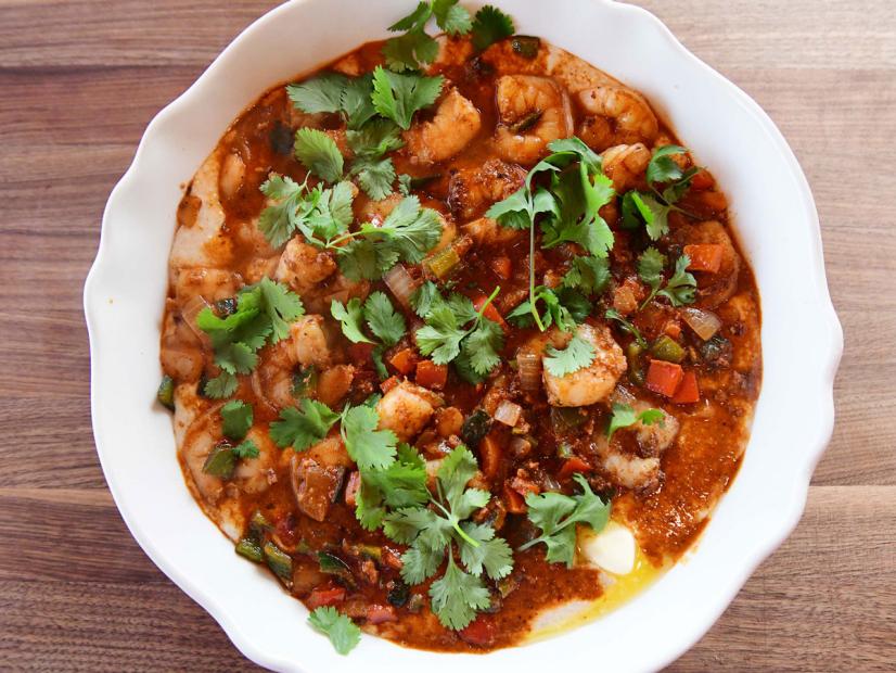 Tex-Mex Shrimp and Grits