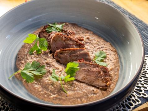 Mayan Cocoa Nib Spiced Pork Tenderloin