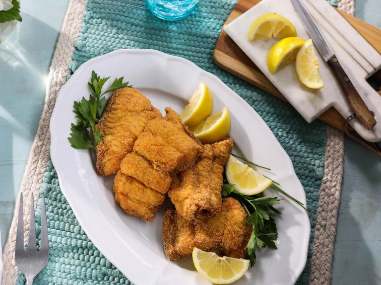 CornmealCrusted Catfish Recipe Kardea Brown Food Network