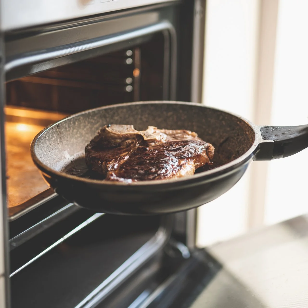 Perfect steak in oven best sale