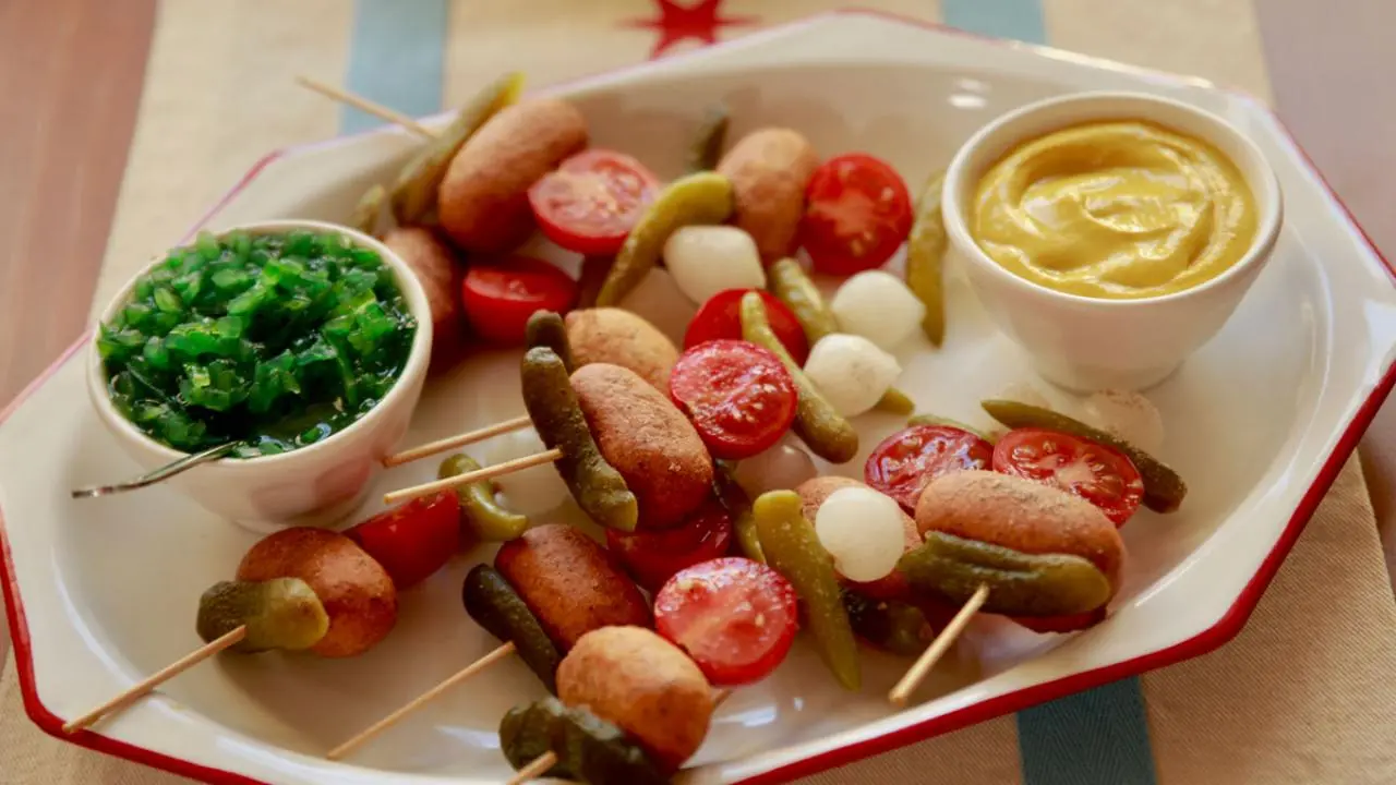 Chicago Corn Dog BItes