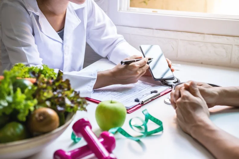 Dietitians aim to take a wholistic approach to your well-being, so the conversation will likely be about more than just food. Factors like physical activity and sleep play a huge role in your diet and your overall health. Again, be honest about your habits here.