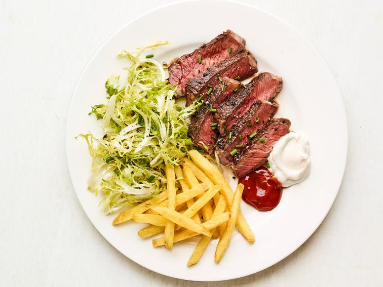 Air-Fryer Steak Frites Recipe | Food Network Kitchen | Food Network