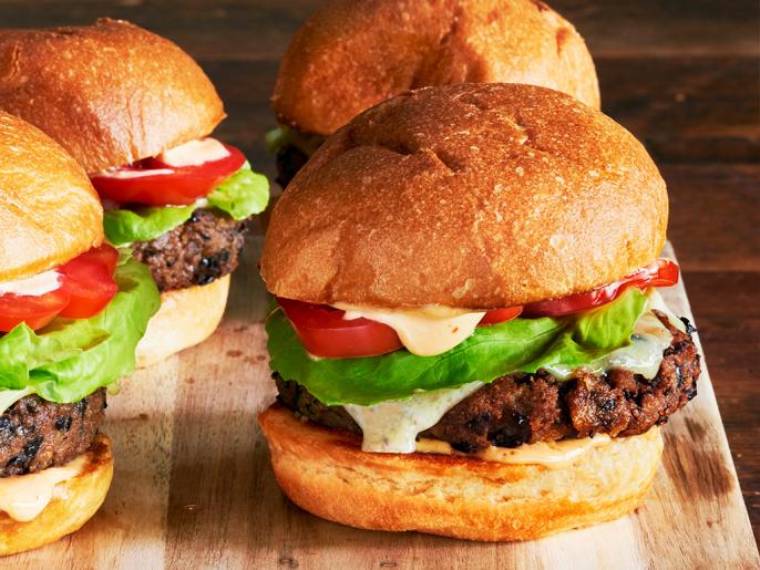 Black Bean Burgers Recipe | Ree Drummond | Food Network