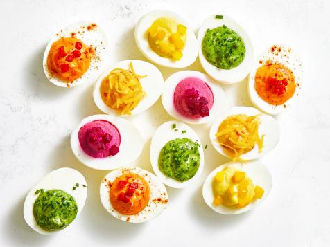 How to Make Rainbow-Colored Deviled Eggs for Easter