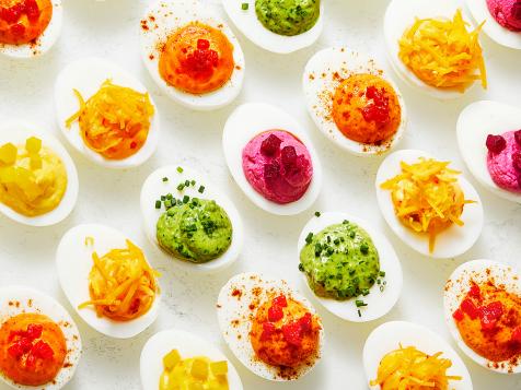 Easter Deviled Eggs